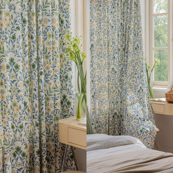 Botanical/Floral Pattern – Lanting Curtains