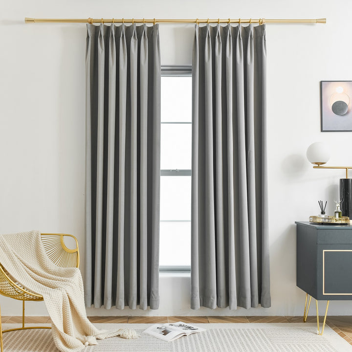 Luxurious Room Decor with Velvet Curtains