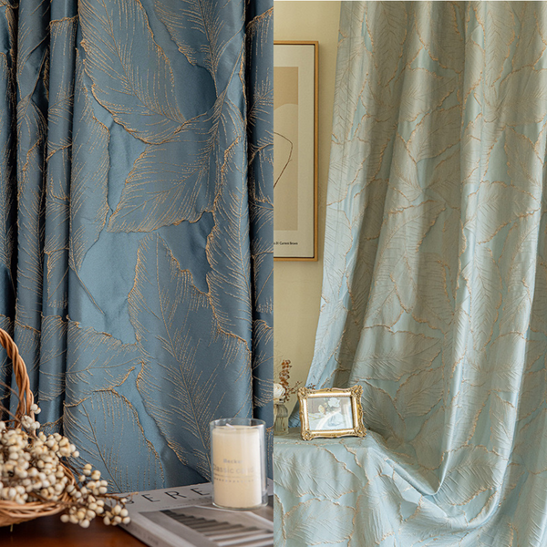 Chic Curtain Drapery in Room Setting